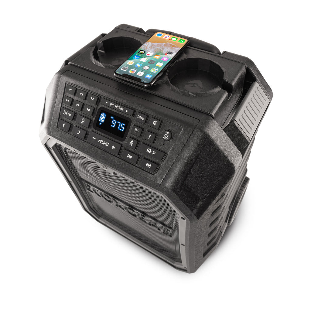 EcoBoulder Max 120-Watt RGB Waterproof Party Speaker
