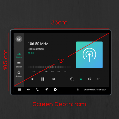 Polaris Head Unit - 13" Maxx Ultra Fixed