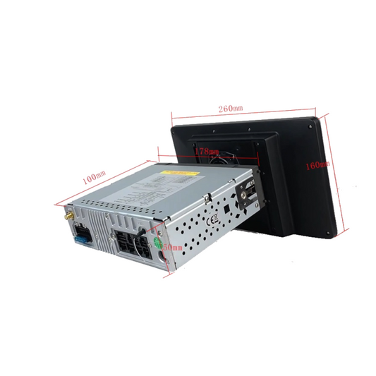 Polaris Head Unit - Maxx: Single Din