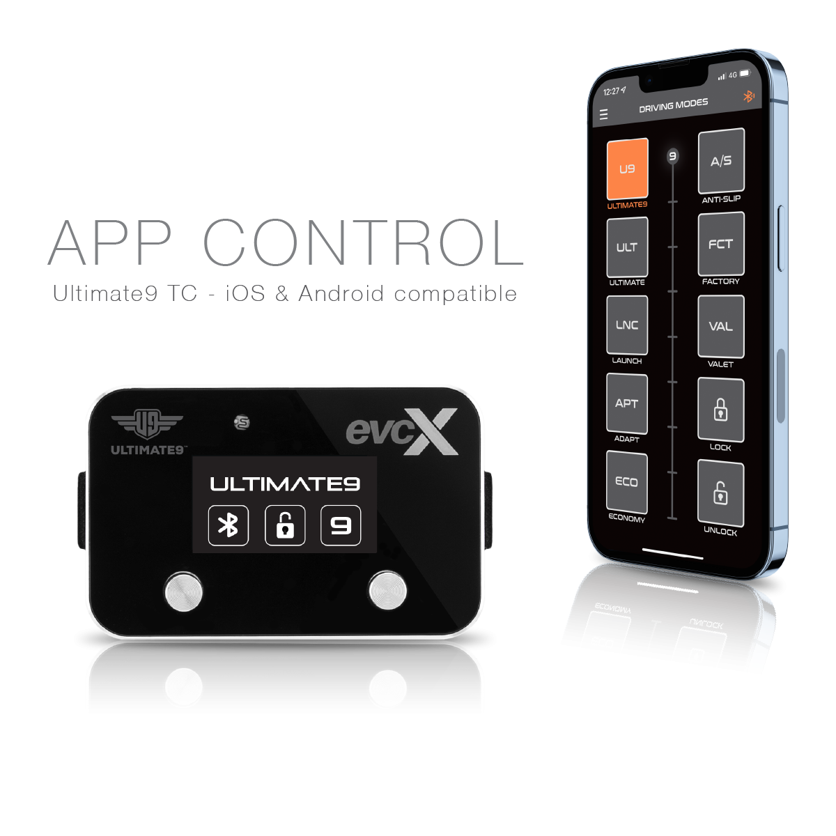 evcX Throttle Controller to suit MITSUBISHI PAJERO SPORT 2015 - ON
